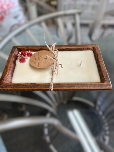 Orange Blossom Dough Bowl Candle  from Richardson's Flowers in Medford, NJ