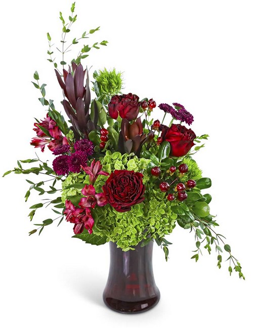 Merlot Romance from Richardson's Flowers in Medford, NJ Merlot Romance from Richardson's Flowers in Medford, NJ